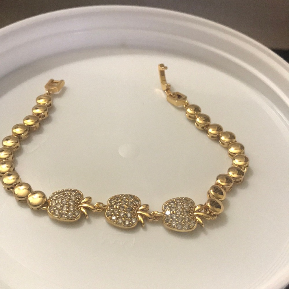 Diamonds gold bracelet